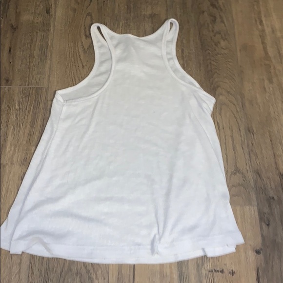 Free People White Racerback Tank - Picture 3 of 3